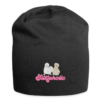 Seidenhuhn Poulet soyeux - Bonnet en jersey - noir - Devant
