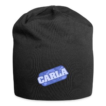 Carla als Gesundheit - Jersey-Beanie - Schwarz - Vorne