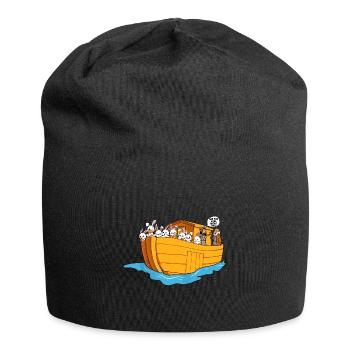 Noah Arche Boot Hasen - Jersey-Beanie - Schwarz - Vorne