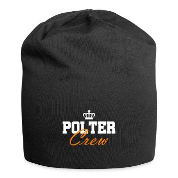 Polter Crew Fiançailles Mariage - Bonnet en jersey - noir - Devant