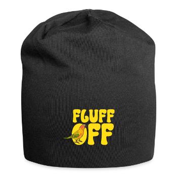 Parakeet, Parrot, Parakeet, Bird - Jersey Beanie - black - Front
