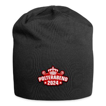 Polterabend 2024 - Jersey-Beanie - Schwarz - Vorne