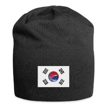 Corée du Sud - Bonnet en jersey - noir - Devant