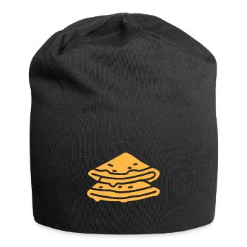 crêpe - Bonnet en jersey - noir - Devant