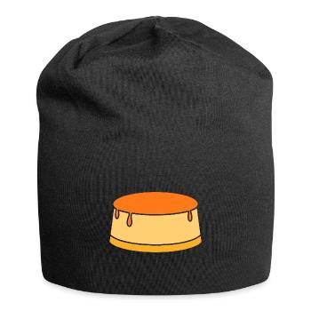 Obsttorte - Jersey-Beanie - Schwarz - Vorne