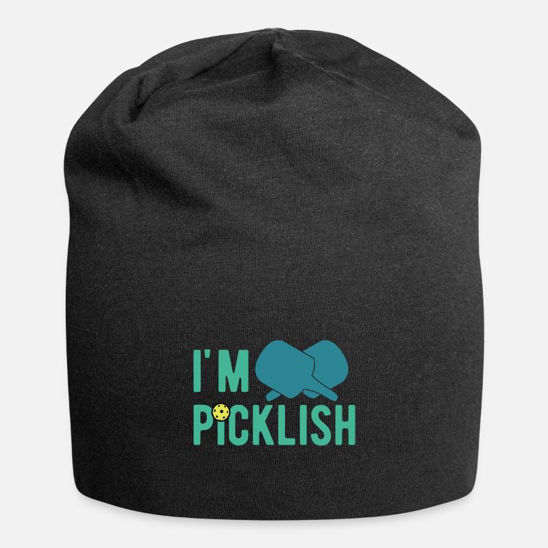Pickleballs Pickleball - Bonnet en jersey - noir