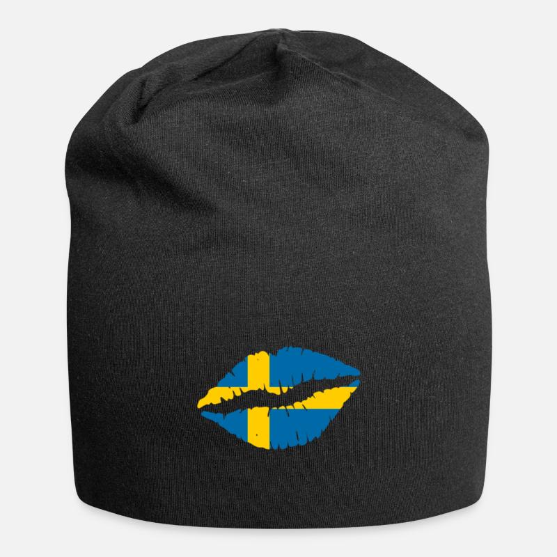 Sweden - Jersey Beanie - black