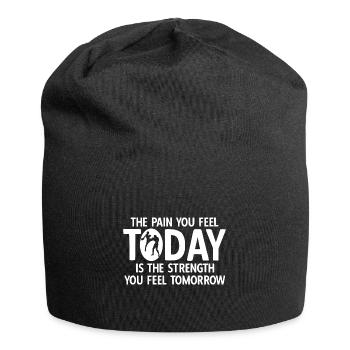 Kickboxing - Jersey-Beanie - Schwarz - Vorne
