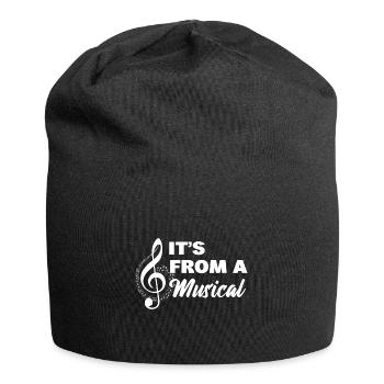 Comédie musicale Divertissement Comédie musicale - Bonnet en jersey - noir - Devant