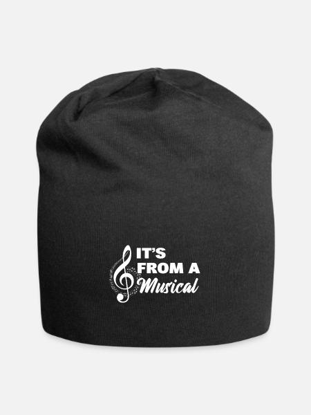 Comédie musicale Divertissement Comédie musicale - Bonnet en jersey - noir