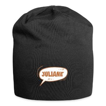 Juliane as Juliane - Jersey Beanie - black - Front