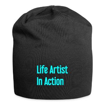 Artists of life in action - Jersey Beanie - black - Front