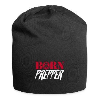 Born Prepper Survival Gear - Jersey Beanie - black - Front