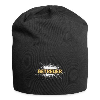 Job Betreuer - Jersey-Beanie - Schwarz - Vorne