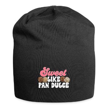 Concha Hispanic Mexikanisch Pan Dulce - Jersey-Beanie - Schwarz - Vorne