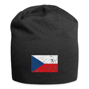Tchéquie - Bonnet en jersey - noir - Devant