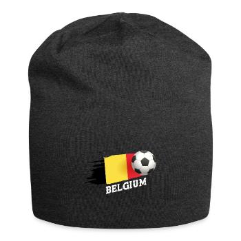 Belgique - Bonnet en jersey - charbon - Devant