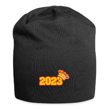 2023 - Jersey-Beanie - Schwarz - Vorne
