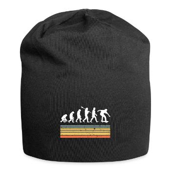 Skate Skateboard Evolution - Jersey-Beanie - Schwarz - Vorne