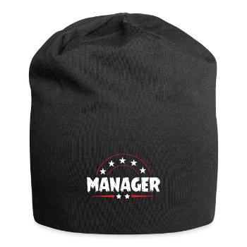 Manager Beruf - Jersey-Beanie - Schwarz - Vorne