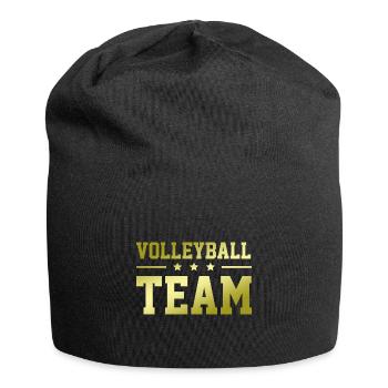 Volleyball Team - Jersey Beanie - black - Front