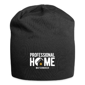 Immobilien-Händler Für Immobilien-Makler - Jersey-Beanie - Schwarz - Vorne