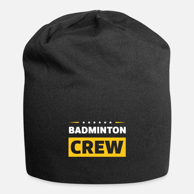 Badminton Crew - Jersey Beanie - black
