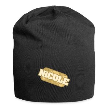 Bio Nicole - Jersey Beanie - black - Front