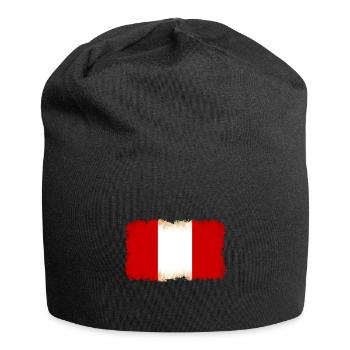 Peru - Jersey-Beanie - Schwarz - Vorne