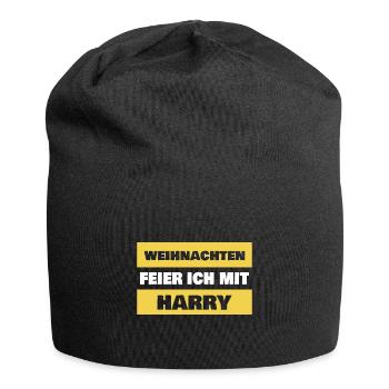 Cadeau pour Harry - Bonnet en jersey - noir - Devant