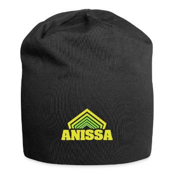 Anissa as a given name - Jersey Beanie - black - Front