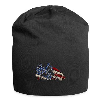 Get Faded Razor Hairdresser Hairstylist Barbershop - Bonnet en jersey - noir - Devant