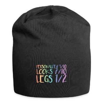 Fauteuil roulant Jambe amputation - Bonnet en jersey - noir - Devant