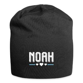 Noah - Jersey Beanie - black - Front