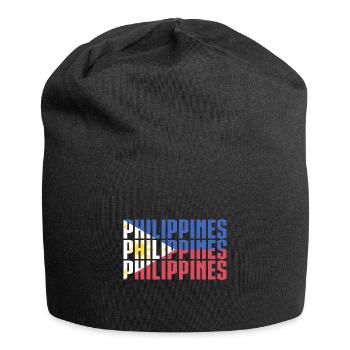Philippines - Jersey Beanie - black - Front