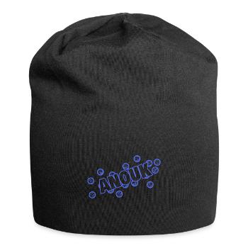 Herzchen für Anouk Liebe Herz - Jersey-Beanie - Schwarz - Vorne