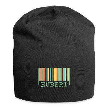 Father's Day Hubert - Jersey Beanie - black - Front