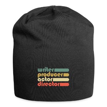 Film Maker Movie Crew Writer Producer Actor - Jersey Beanie - black - Front