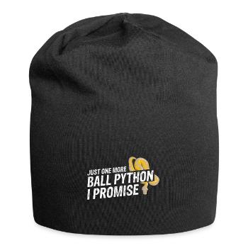 King python design for snake lovers - Jersey Beanie - black - Front