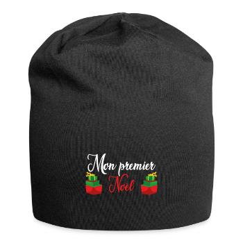 Mon Premier Noel - Bonnet en jersey - noir - Devant