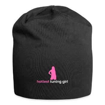 Fille de réglage la plus chaude - Bonnet en jersey - noir - Devant