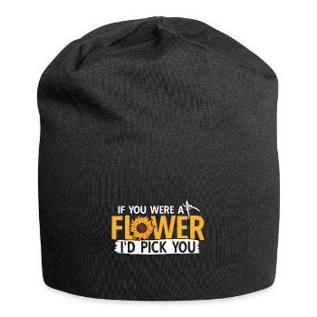 Landschaftsgärtner Hobbygärtner Gärtner - Jersey-Beanie - Schwarz - Vorne