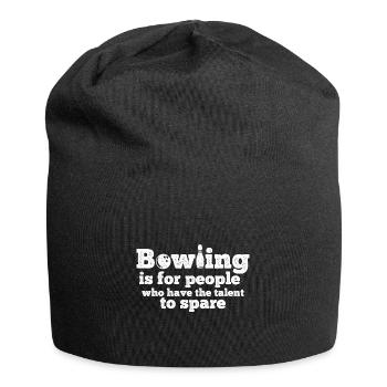 Bowling - Jersey-Beanie - Schwarz - Vorne