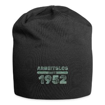 seit 1952 - Jersey-Beanie - Schwarz - Vorne