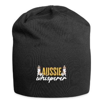 Berger australien miniature - Bonnet en jersey - noir - Devant