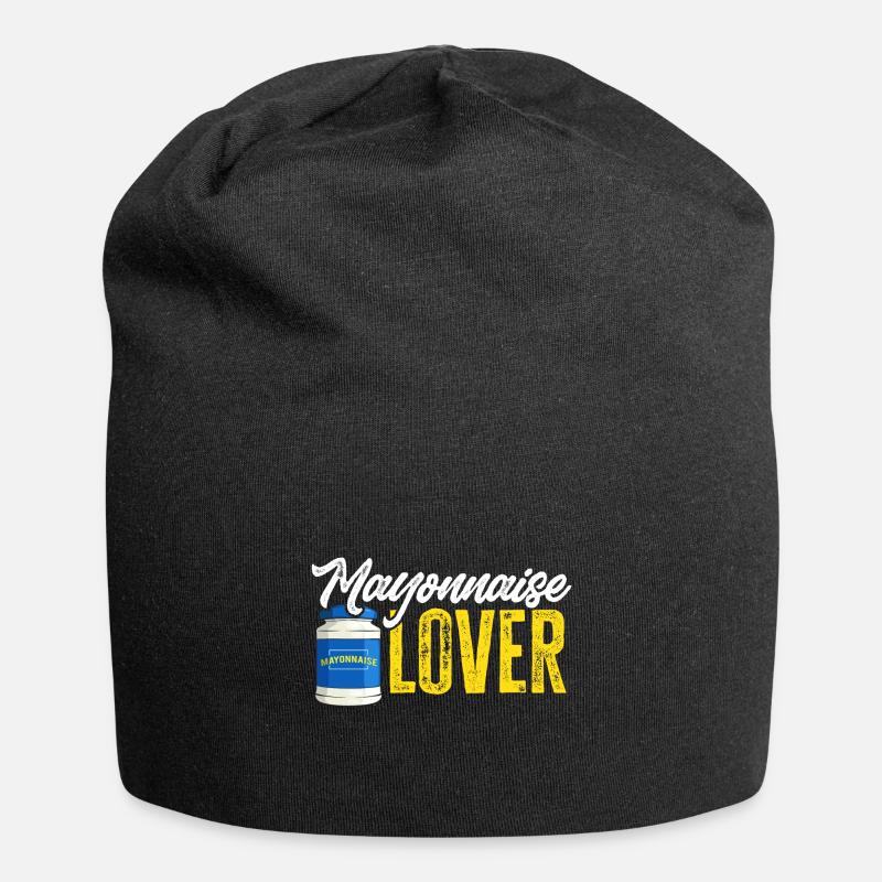 Mayonnaise - Jersey-Beanie - Schwarz