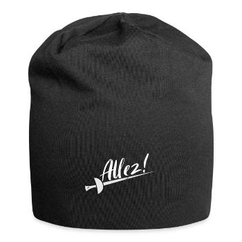 Fechten Fechten - Jersey-Beanie - Schwarz - Vorne