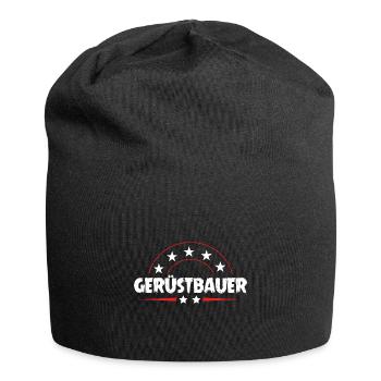 Gerüstbauer Beruf - Jersey-Beanie - Schwarz - Vorne