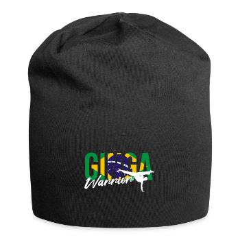 Dicton de danse afro-brésilienne pour la Capoeira - Bonnet en jersey - noir - Devant