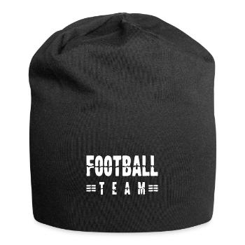 Équipe de football - Bonnet en jersey - noir - Devant